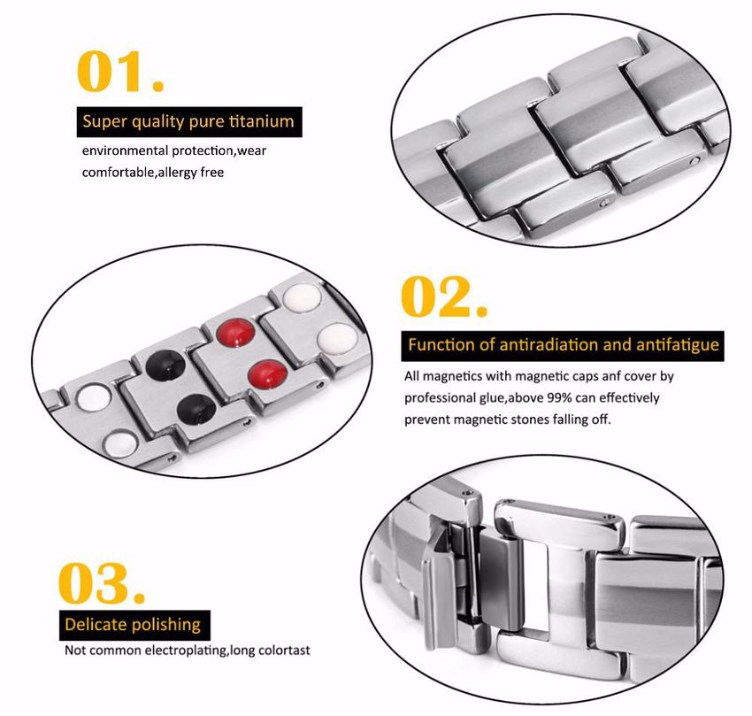 Bio Magnetic 4 Elements Germaniumarmband