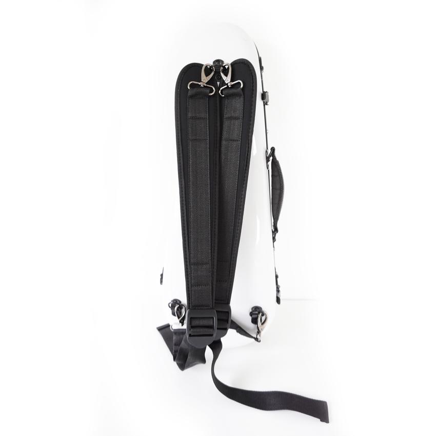 Set: Blue violin flight case, LOVE tape, bow case / Dunkelblaues Violin Travel Case, blaue LOVE-Bänder, Bogenetui