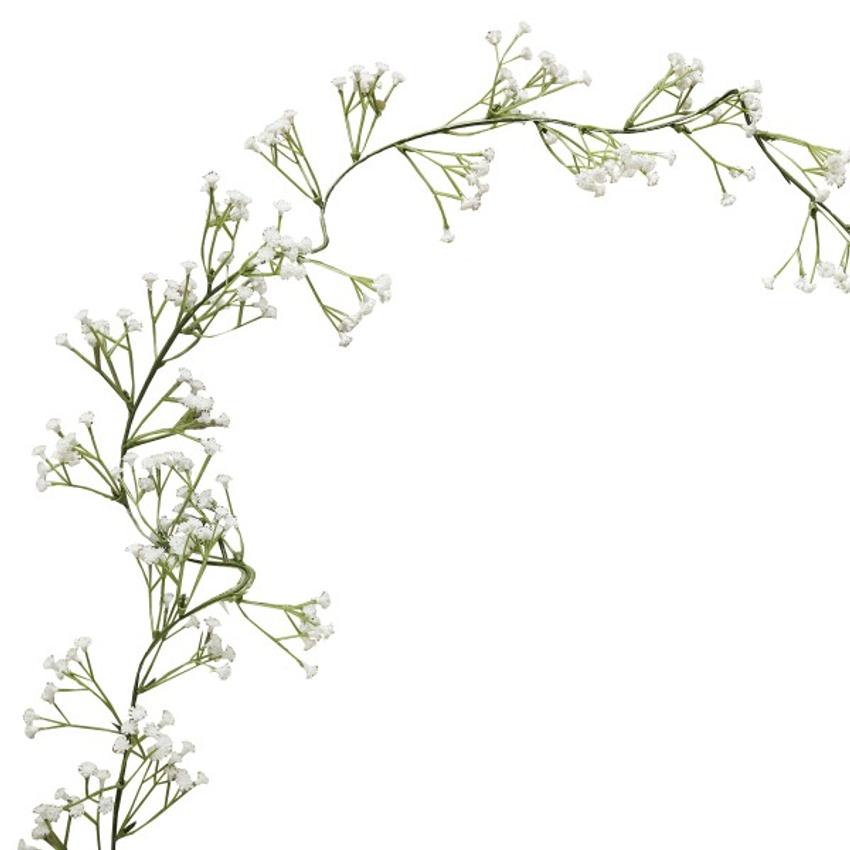 1 Foliage Garland - White Gypsophila