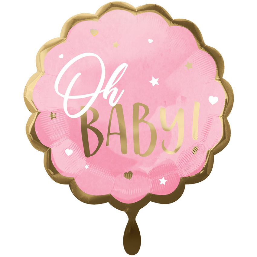 1 Ballon XXL - Pink Baby Girl