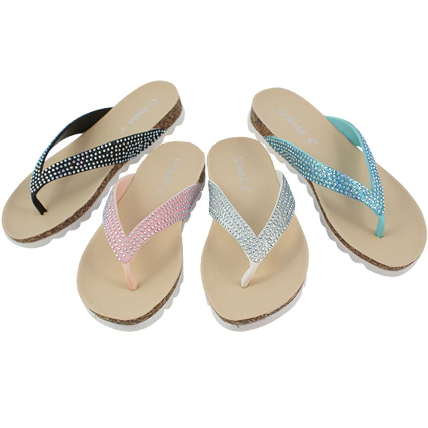 Badeschuhe Damen • Tropea • Zehentrenner im eleganten Look