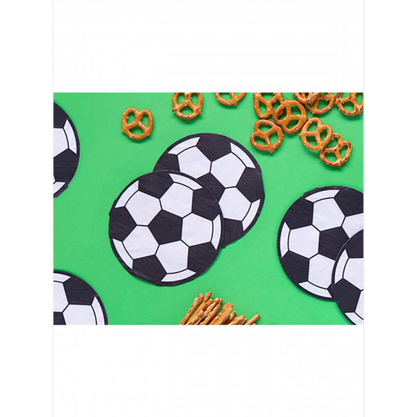 20 Servietten Trend - 13cm - Football