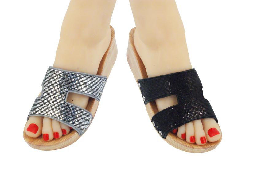 Badeschuhe Damen Como • Poolschuhe mit Plateausohle • Siebi's