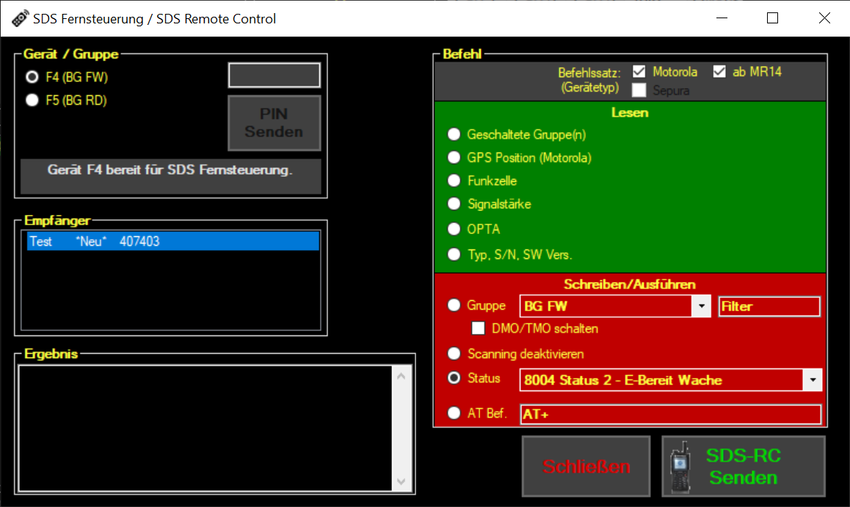 Lizenz TETRAcontrol Leitstelle Standard