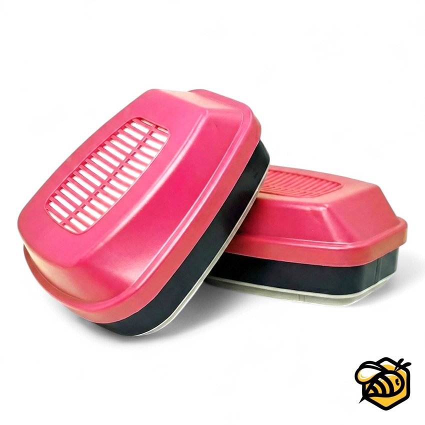 P100 P3 60923 60921 Ersatzfilter für Atemschutzmasken / Vollmasken – zur Sublimation und Verdampfung von Oxalsäure