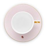 Pip Studio Espresso Cup & Saucer La Majorelle Pink 120ml