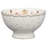 Greengate  Bowl Cindarella white