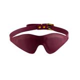 Augenbinde burgundy messing