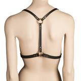 Fashion Harness Kinky shwarz gold 2