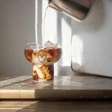 Eulenschnitt Bubble Glas Herz 