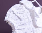 Bluse mit silberner Applikation