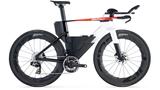 BMC Speedmachine 01 One / Gr. M / NEUE SRAM RED AXS mit Powermeter / Zipp 858 NSW Tubeless Disc / Cool White-Neon Red