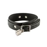 Halsfessel solid slim lock