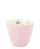 GreenGate Latte cup pale pink Alma petit inside