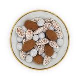 Köstlichkeiten in großer Glasverpackung Glücksgold