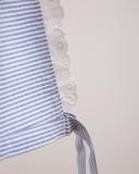 Set Filipa - Bloomer und Häubchen mit Spitzenbesatz