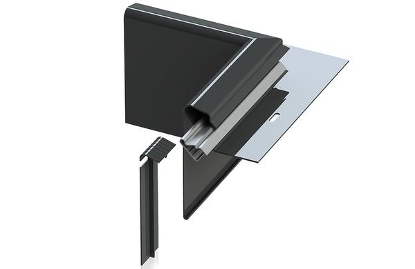 ROOOFER Dachrandprofil Innenecke PRO 200