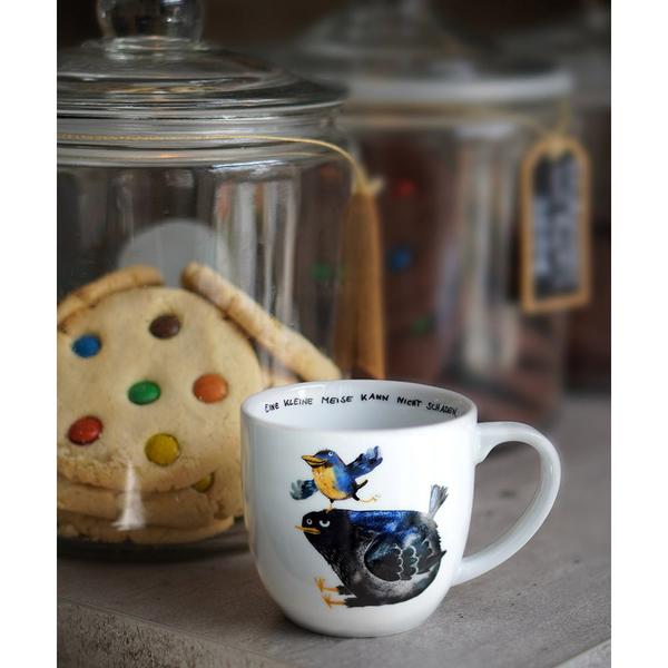 Tasse »Eine kleine Meise kann nicht schaden.«