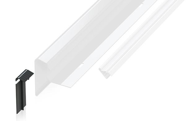 ROOOFER Dachrandprofil Verbinder PRO100 RAL 7016