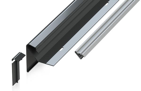 ROOOFER Dachrandprofil PRO100 RAL 7016