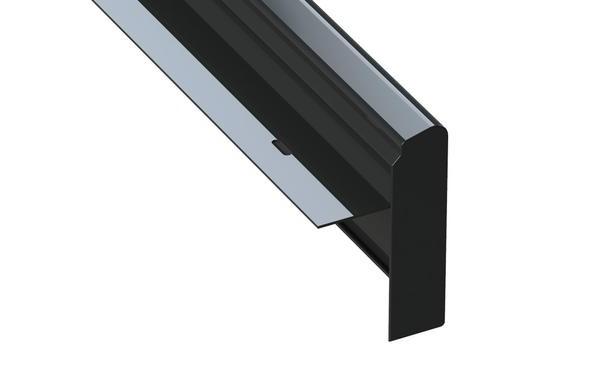ROOOFER Endstück PRO150 Links – RAL7016