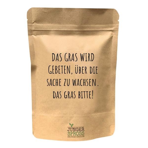 Junger Spross   Das Gras wird gebeten… (Rasensamen) 