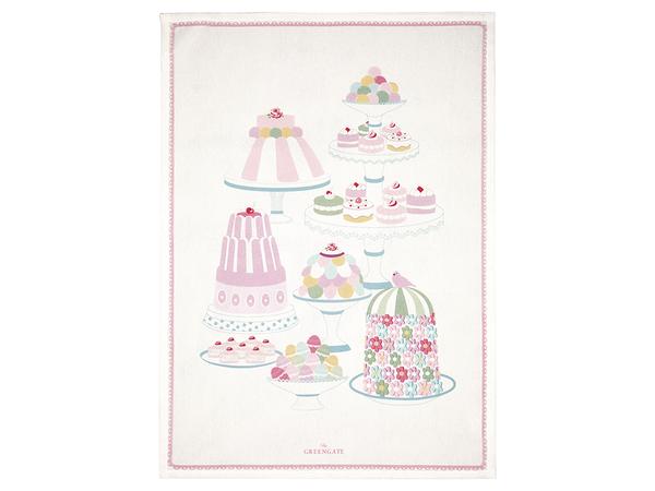 Trockentuch Tenna white piece printed