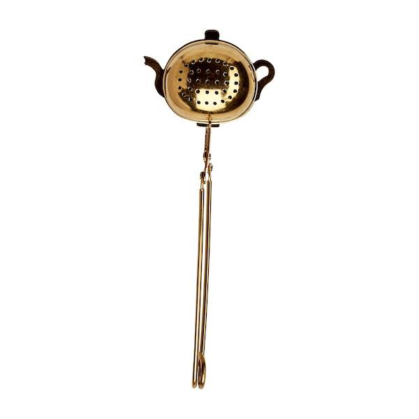 Tea infuser Teapot gold
