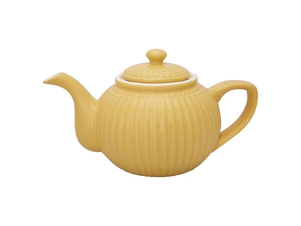 Teekanne Alice mustard