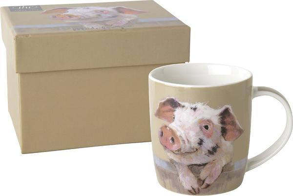 Ihr Home Range PIG RUFFY light brown Schweine Tasse 