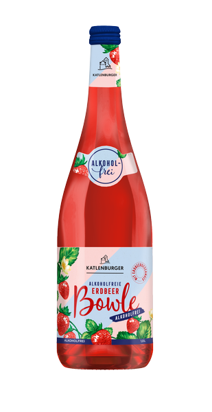 Alkoholfreie Erdbeerbowle