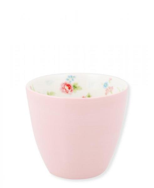 GreenGate Latte cup pale pink Alma petit inside