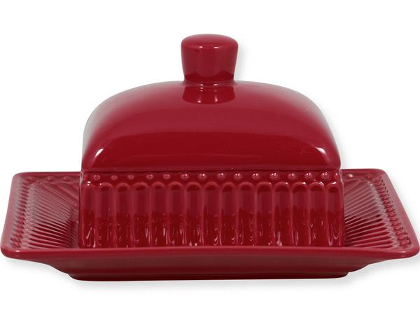 GreenGate Butterdose Alice Claret Red Klein