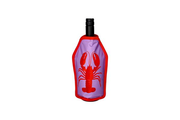 Froid, Kühlmanschette, Motiv: Hummer, lila/rot