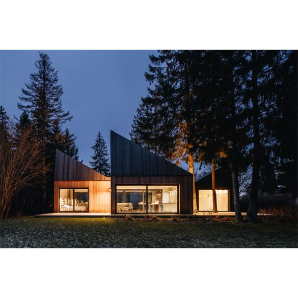 Estnische Wurzeln neu interpretiert – ein Sommerhaus vereint alte Traditionen mit modernem Look