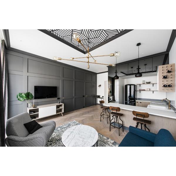 Neue Homestory aus Vilnius: kleine Wochenendwohnung mit starkem Charakter