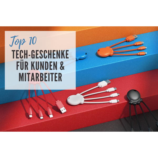 Top 10 Tech-Geschenke für Mitarbeiter oder Kunden