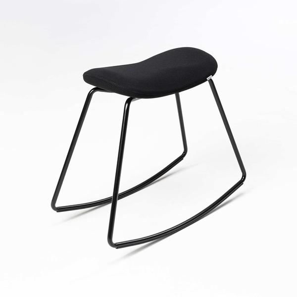 Design Bürohocker schwarz