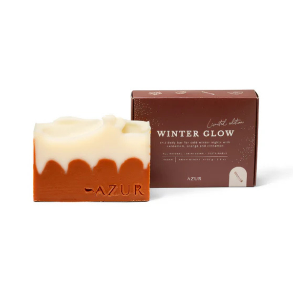 Kleine Wellnessgeschenke für Mitarbeiter & Kollegen zu Weihnachten: Winterseife Winter Glow
