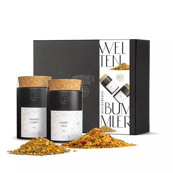 Orientalische Gewürze-edles Geschenkset mit Branding