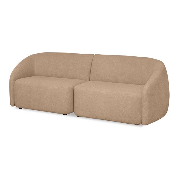2-Sitzer Sofa ROUND - elegante Kurven im skandinavischen Design