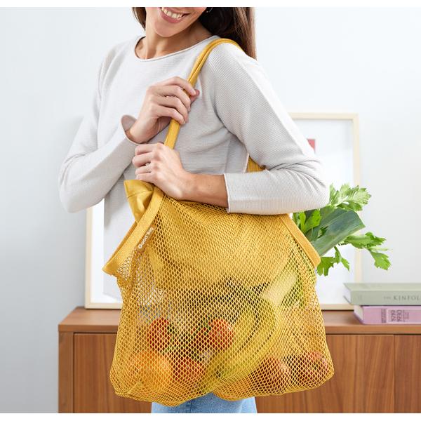 Nachhaltige Werbeartikel Premium Shopper gelb