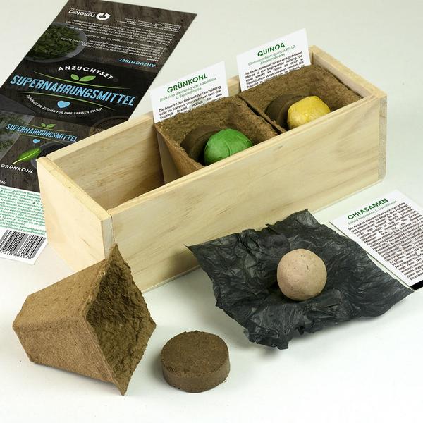 Anzuchtset Superfood Grüne Ostergeschenke für Mitarbeiter