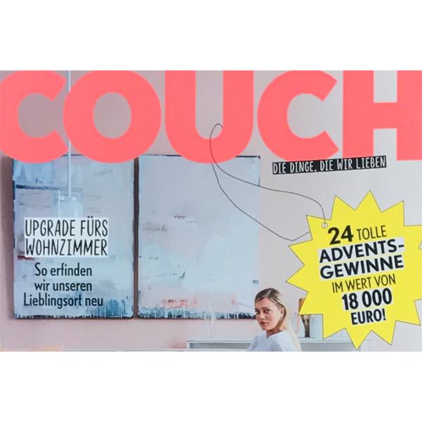 Multifunctional Pill im neuen Couch Magazin