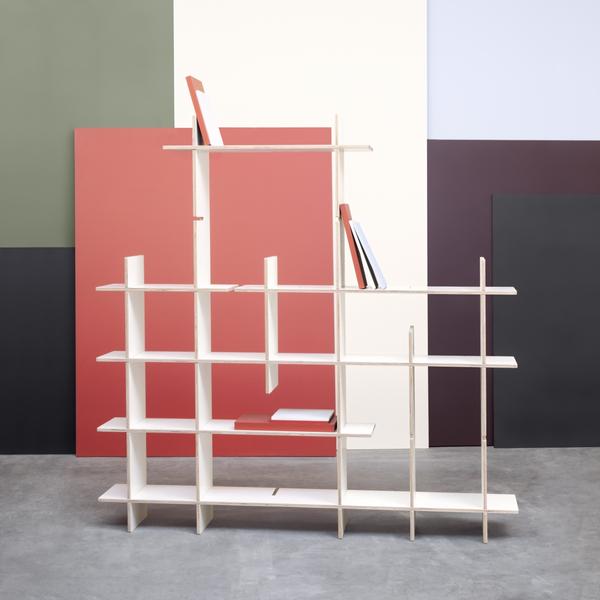 Bücherregal Holz weiß Design online kaufen