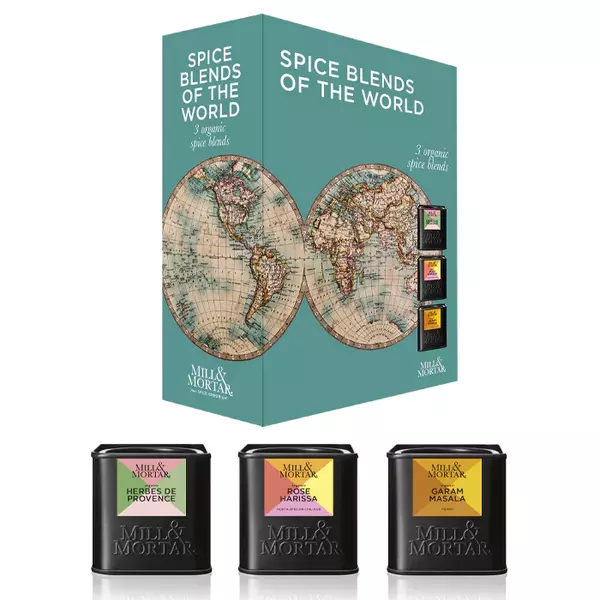 Gewürz-Geschenkset Spices of the World - hochwertige Firmengeschenke zu Weihnachten