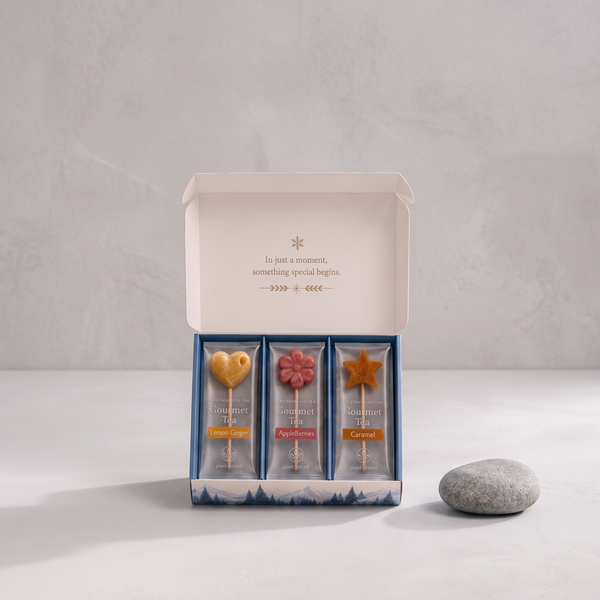 Innovativer Weihnachtstee Geschenk mit Branding
