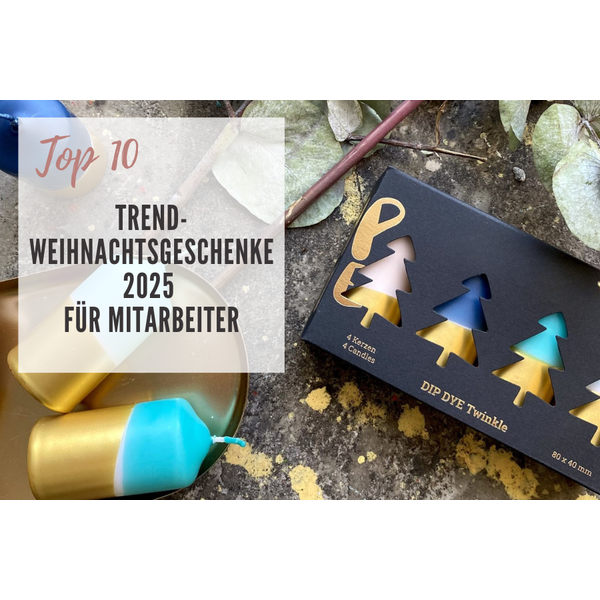 Top 10 Trend-Weihnachtsgeschenke 2025 für Mitarbeiter
