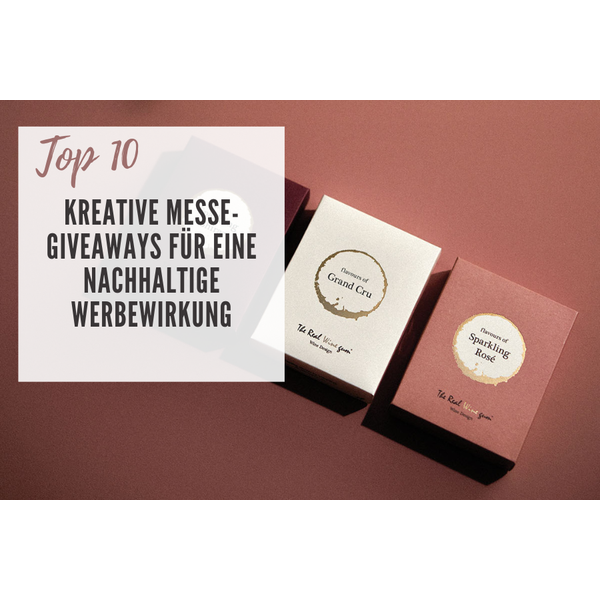 Top 10 Messe-Giveaways: Kreative Werbegeschenke für einen nachhaltigen Eindruck