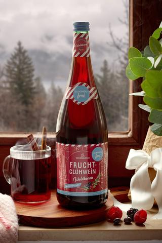 Alkoholfreier Fruchtglühwein Waldbeeren